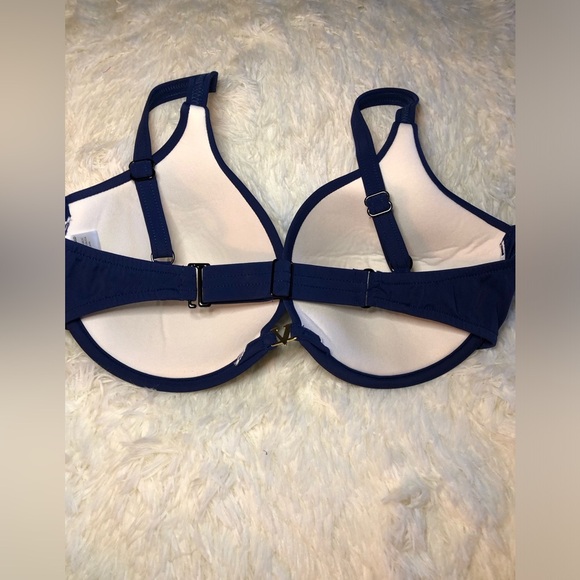 VENUS Blue Bikini with Molded Cups and Adjustable Straps - Picture 7 of 12